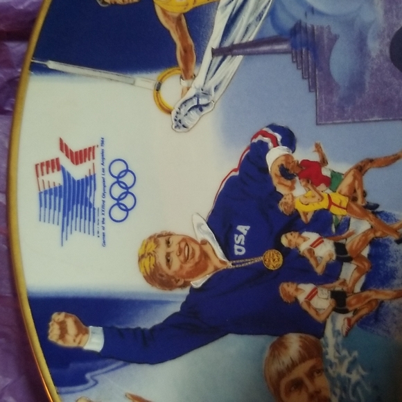 Collector's Plate 1984 Los Angeles Olympic Games - Picture 8 of 8
